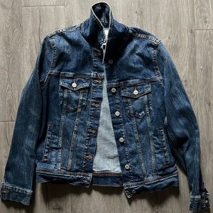 Old navy dark denim jacket size medium